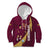 Custom Venezuela Football Kid Hoodie Mano Tengo Fe La Vinotinto