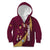 Custom Venezuela Football Kid Hoodie Mano Tengo Fe La Vinotinto