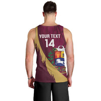 Custom Venezuela Football Men Tank Top Mano Tengo Fe La Vinotinto