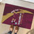 Custom Venezuela Football Rubber Doormat Mano Tengo Fe La Vinotinto