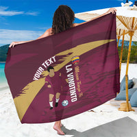 Custom Venezuela Football Sarong Mano Tengo Fe La Vinotinto