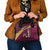Custom Venezuela Football Shoulder Handbag Mano Tengo Fe La Vinotinto