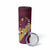 Custom Venezuela Football Skinny Tumbler Mano Tengo Fe La Vinotinto
