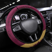 Venezuela Football Steering Wheel Cover Mano Tengo Fe La Vinotinto