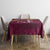 Custom Venezuela Football Tablecloth Mano Tengo Fe La Vinotinto