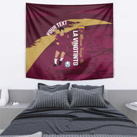 Custom Venezuela Football Tapestry Mano Tengo Fe La Vinotinto