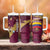 Custom Venezuela Football Tumbler With Handle Mano Tengo Fe La Vinotinto