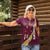 Custom Venezuela Football Women Polo Shirt Mano Tengo Fe La Vinotinto