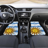 Custom Uruguay Football Car Mats Vamo La Celeste