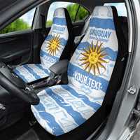 Custom Uruguay Football Car Seat Cover Vamo La Celeste
