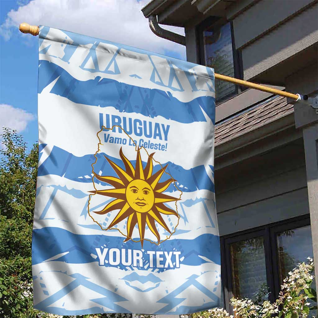 Custom Uruguay Football Garden Flag Vamo La Celeste