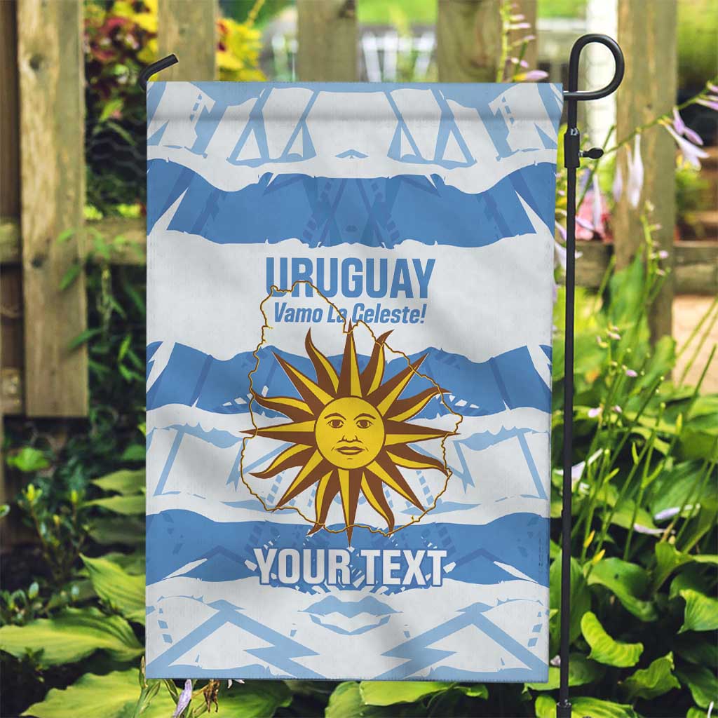 Custom Uruguay Football Garden Flag Vamo La Celeste