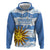 Custom Uruguay Football Hoodie Vamo La Celeste