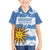 Custom Uruguay Football Kid Hawaiian Shirt Vamo La Celeste