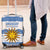 Custom Uruguay Football Luggage Cover Vamo La Celeste
