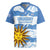 Custom Uruguay Football Rugby Jersey Vamo La Celeste