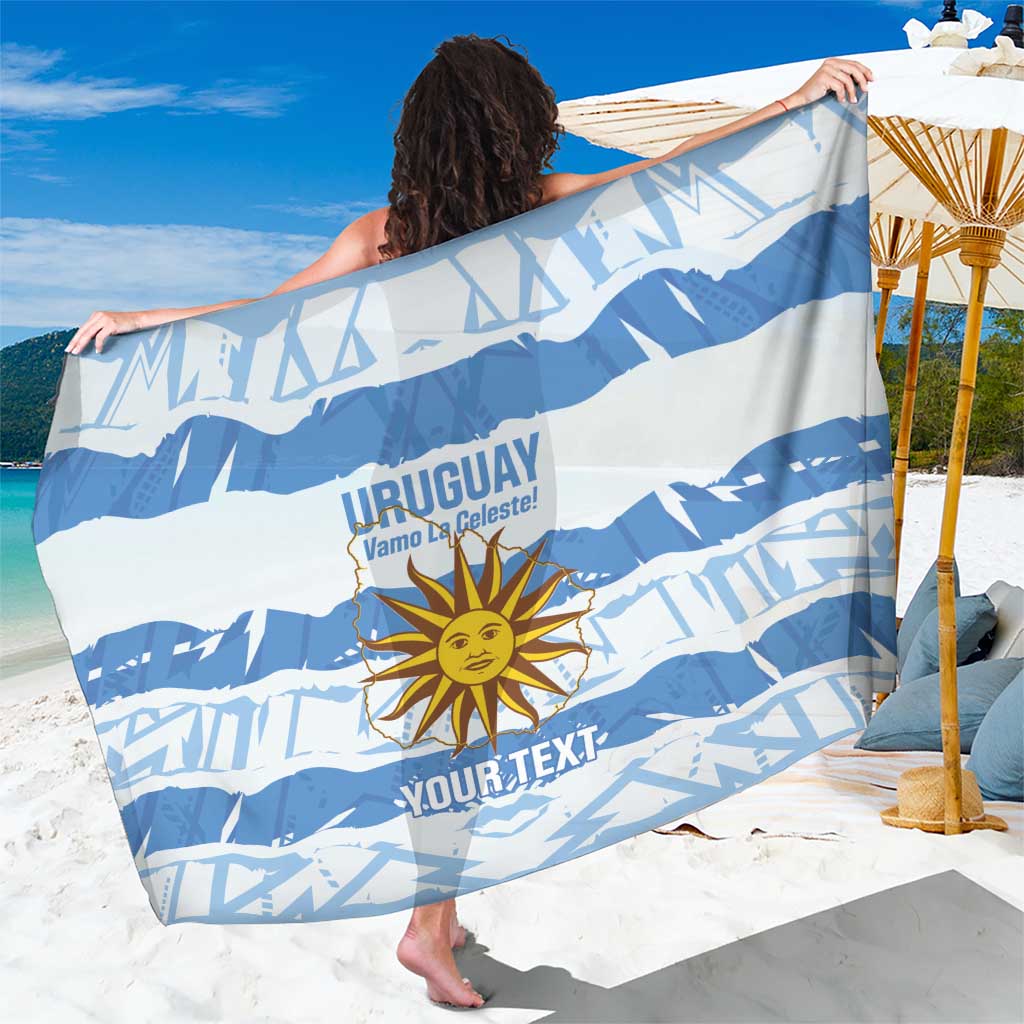 Custom Uruguay Football Sarong Vamo La Celeste