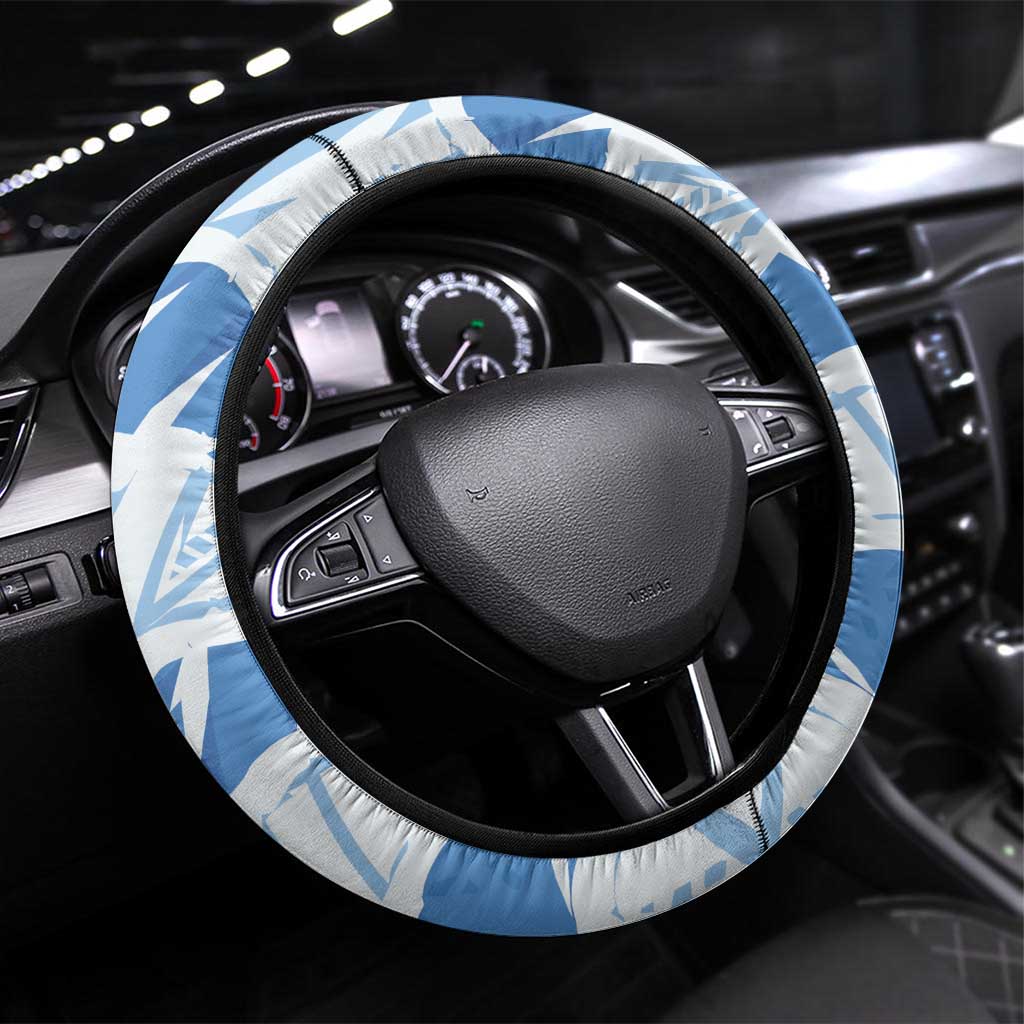 Uruguay Football Steering Wheel Cover Vamo La Celeste