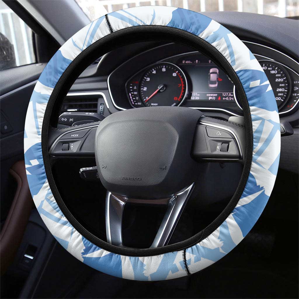 Uruguay Football Steering Wheel Cover Vamo La Celeste