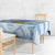 Custom Uruguay Football Tablecloth Vamo La Celeste