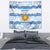 Custom Uruguay Football Tapestry Vamo La Celeste