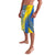 Custom Ukraine Football Lavalava Go Blue And Yellow Folk Pattern