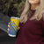 Custom Ukraine Football Tumbler Cup Go Blue And Yellow Folk Pattern