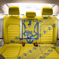 Personalised Ukraine Football Back Car Seat Cover Glory to Ukrainian