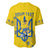 Personalised Ukraine Football Baseball Jersey Glory to Ukrainian