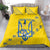 Personalised Ukraine Football Bedding Set Glory to Ukrainian