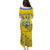Personalised Ukraine Football Family Matching Puletasi and Hawaiian Shirt Glory to Ukrainian