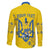 Personalised Ukraine Football Family Matching Short Sleeve Bodycon Dress and Hawaiian Shirt Glory to Ukrainian