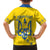 Personalised Ukraine Football Family Matching Tank Maxi Dress and Hawaiian Shirt Glory to Ukrainian