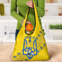 Personalised Ukraine Football Grocery Bag Glory to Ukrainian