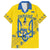 Personalised Ukraine Football Hawaiian Shirt Glory to Ukrainian