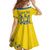 Personalised Ukraine Football Kid Short Sleeve Dress Glory to Ukrainian