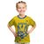 Personalised Ukraine Football Kid T Shirt Glory to Ukrainian