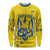 Personalised Ukraine Football Long Sleeve Shirt Glory to Ukrainian