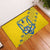 Personalised Ukraine Football Rubber Doormat Glory to Ukrainian