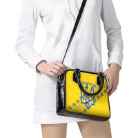 Personalised Ukraine Football Shoulder Handbag Glory to Ukrainian