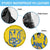 Personalised Ukraine Football Spare Tire Cover Glory to Ukrainian