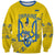 Personalised Ukraine Football Sweatshirt Glory to Ukrainian