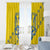 Personalised Ukraine Football Window Curtain Glory to Ukrainian