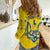 Personalised Ukraine Football Women Casual Shirt Glory to Ukrainian