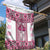 Ukraine Garden Flag Traditional Braided Rope Belt Pink Folk Pattern