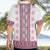 Ukraine Hawaiian Shirt Traditional Braided Rope Belt Pink Folk Pattern