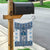 Ukraine Garden Flag Traditional Braided Rope Belt Blue Folk Pattern