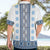 Ukraine Hawaiian Shirt Traditional Braided Rope Belt Blue Folk Pattern