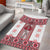 Ukraine Area Rug Traditional Braided Rope Belt Red Folk Pattern