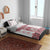 Ukraine Bedding Set Traditional Braided Rope Belt Red Folk Pattern